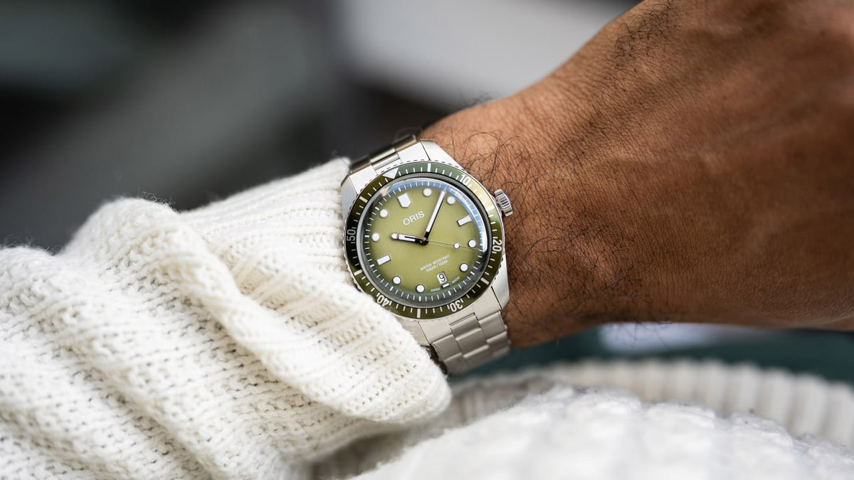 Oris 65 green sale