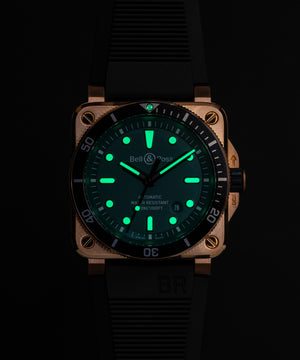 Bell & Ross BR 03-92 Diver Black & Green Bronze Automatic (Green Dial / 42mm)