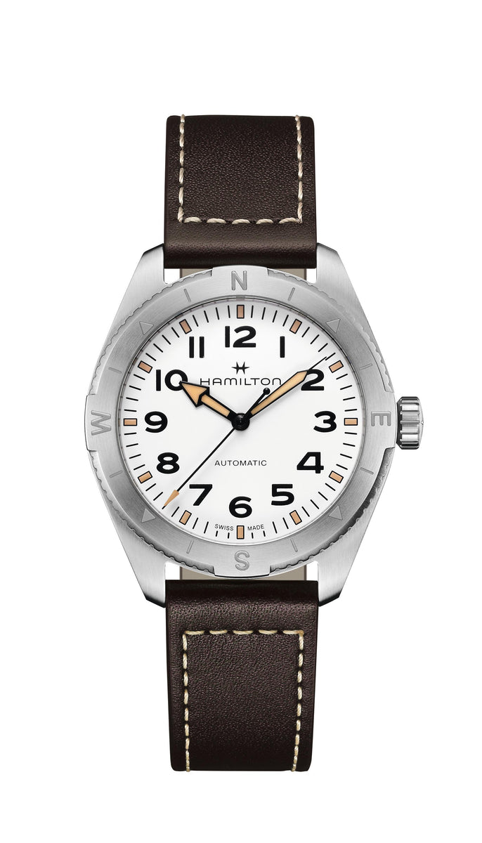 Hamilton khaki automatic white dial new arrivals