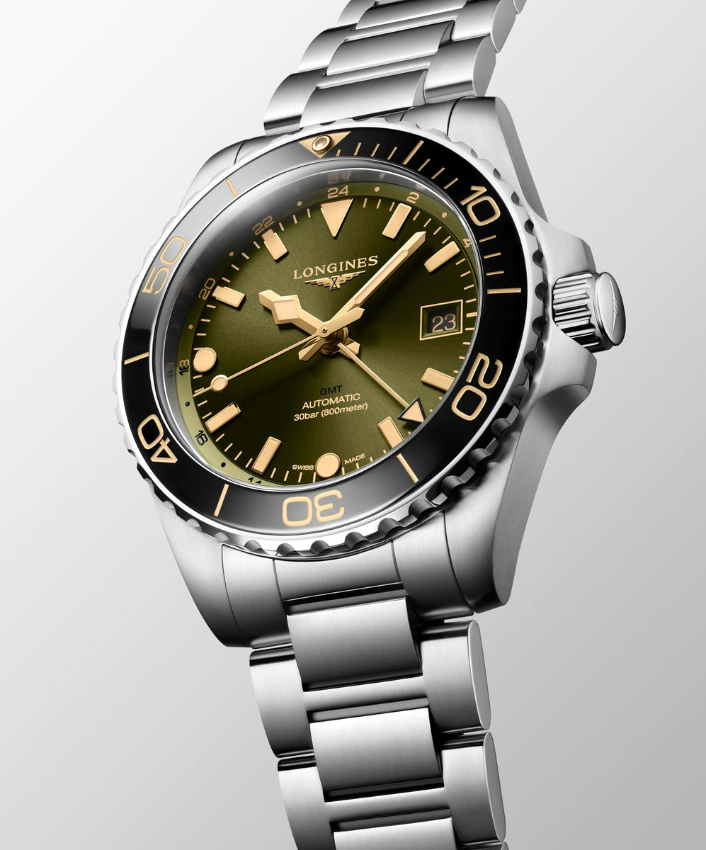 Longines HydroConquest GMT Automatic (Green Dial 41mm
