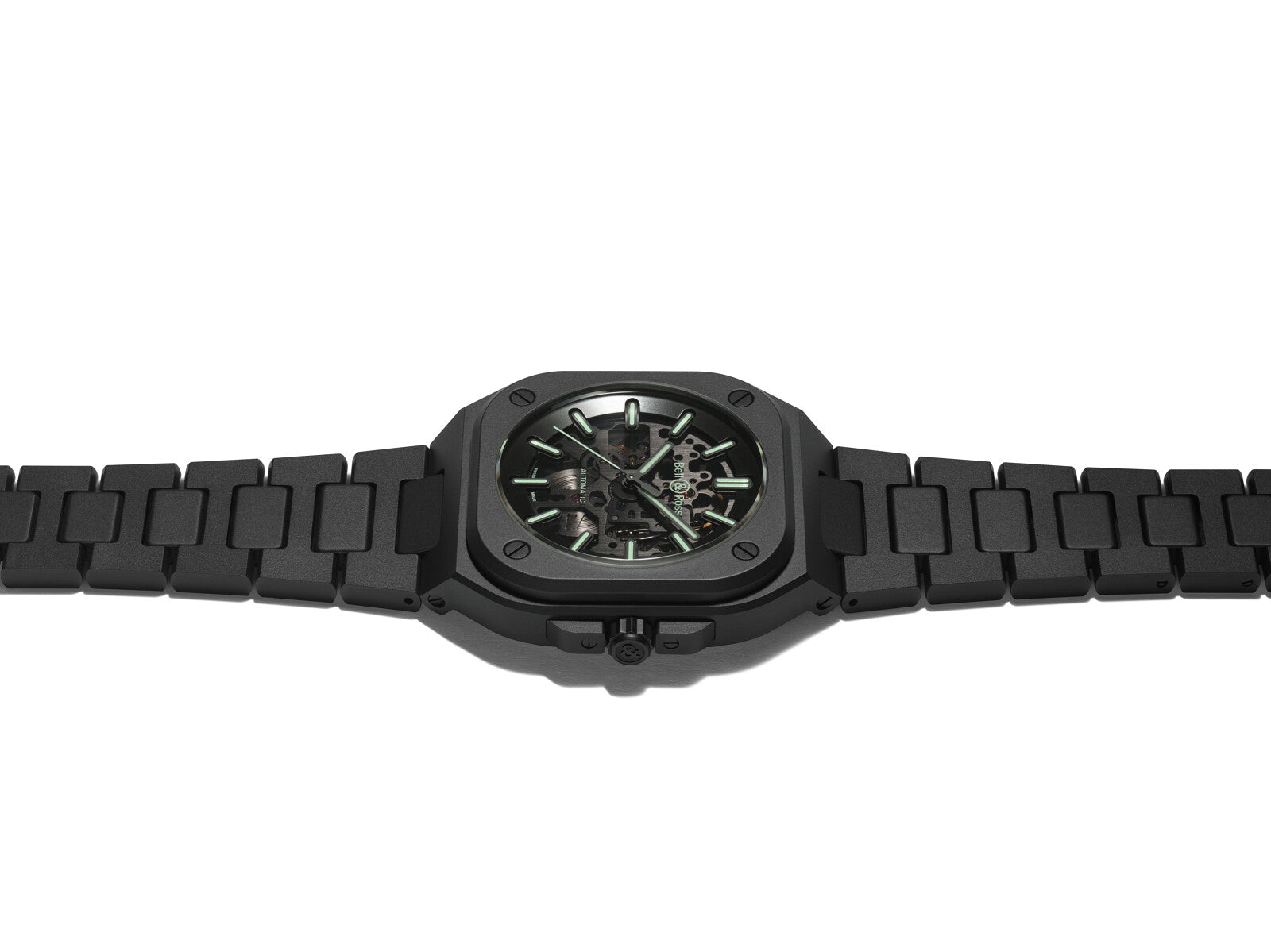 Bell & Ross BR 05 Skeleton Black Lum Ceramic Limited Edition Automatic (Black Dial / 41mm)