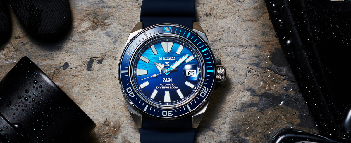 Seiko padi blue sale