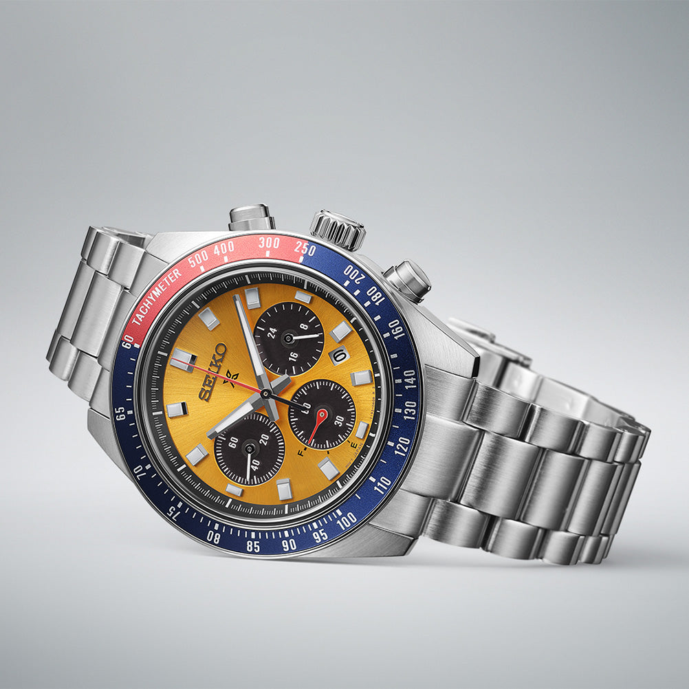 Seiko Prospex Speedtimer SSC947 Quartz Chronograph (Champagne Dial