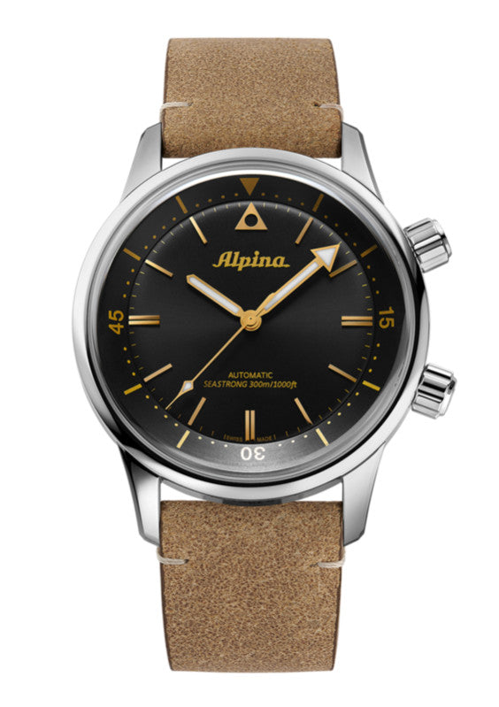 ザ・アルプス ブランデー No.1286 Alpina Seastrong Diver Heritage Automatic (Black Dial / 42mm