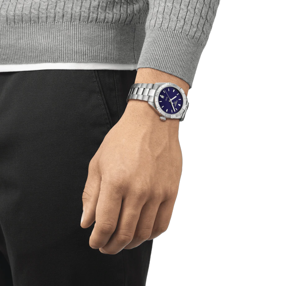 Tissot PR 100 Sport Quartz (Blue Dial / 42mm) – Hemsleys Jewellers