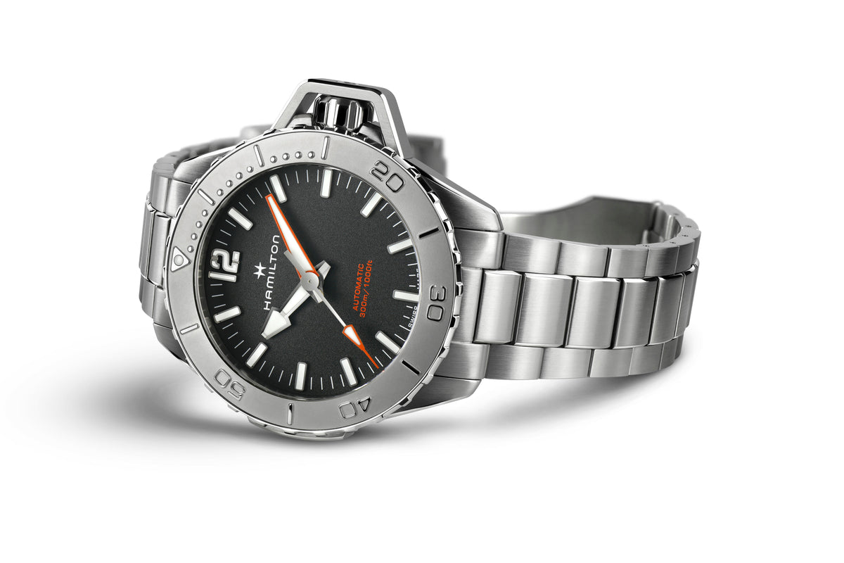 Hamilton khaki frogman automatic top