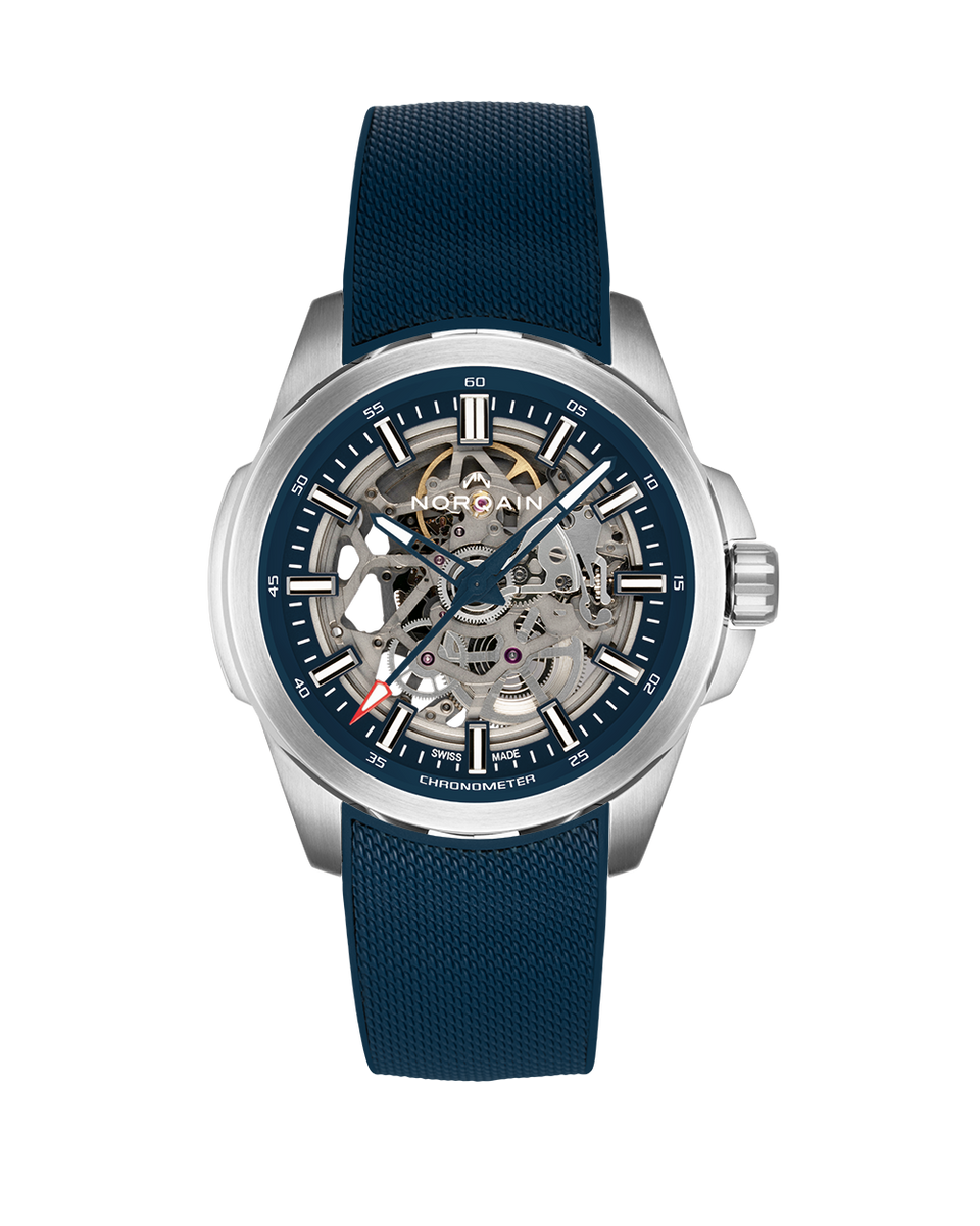 Norqain Independence Skeleton Auto (Blue Skeleton Dial / 42mm