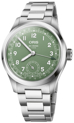 Oris Big Crown Pointer Date Calibre 403 Automatic REF#40377994067-0782006 (Green Dial / 40mm)