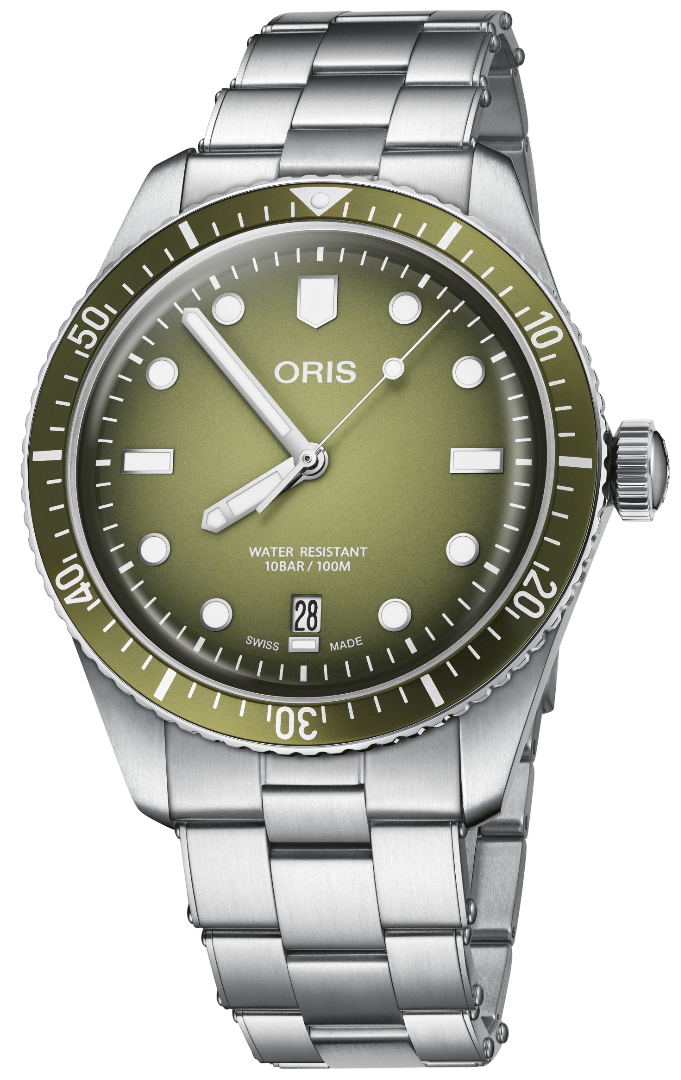 Oris Divers Sixty Five Automatic Green Dial 40mm