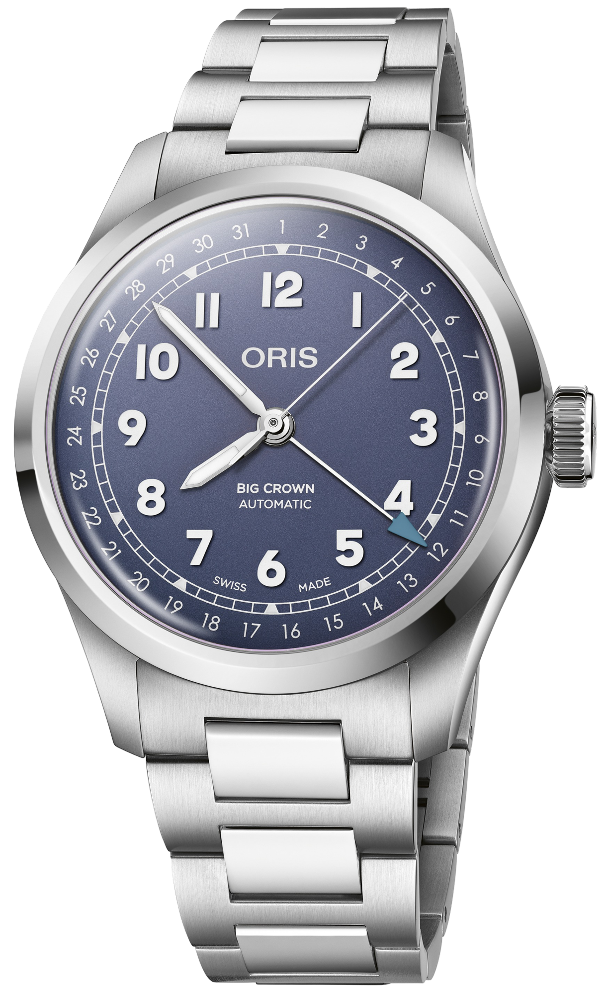 Oris Big Crown Pointer Date Automatic REF#75477984068-0782006 (Purple Dial / 40mm)