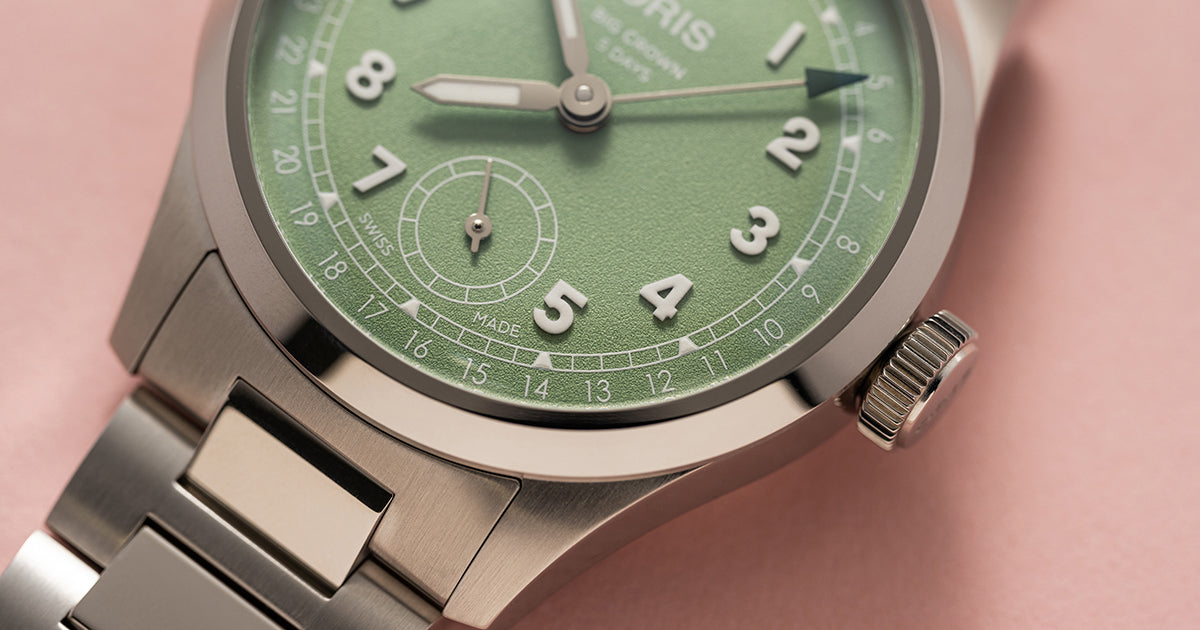 Oris Big Crown Pointer Date Calibre 403 Automatic REF#40377994067-0782006 (Green Dial / 40mm)