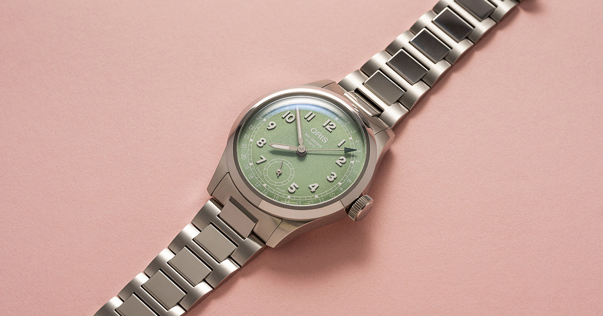 Oris Big Crown Pointer Date Calibre 403 Automatic REF#40377994067-0782006 (Green Dial / 40mm)