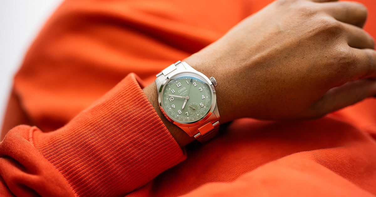 Oris Big Crown Pointer Date Calibre 403 Automatic REF#40377994067-0782006 (Green Dial / 40mm)