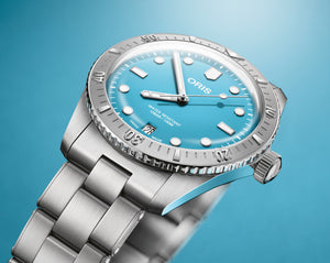 Oris Divers Sixty-Five Cotton Candy Automatic (Blue Dial / 38mm)