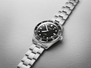 Oris Divers Date Automatic REF#73377954054-Set (Black Dial / 39mm)