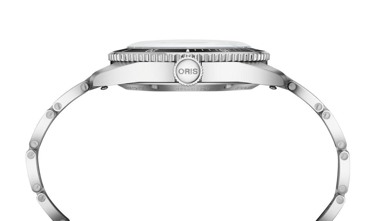 Oris Divers Date Automatic REF#73377954054-Set (cadran noir / 39 mm)