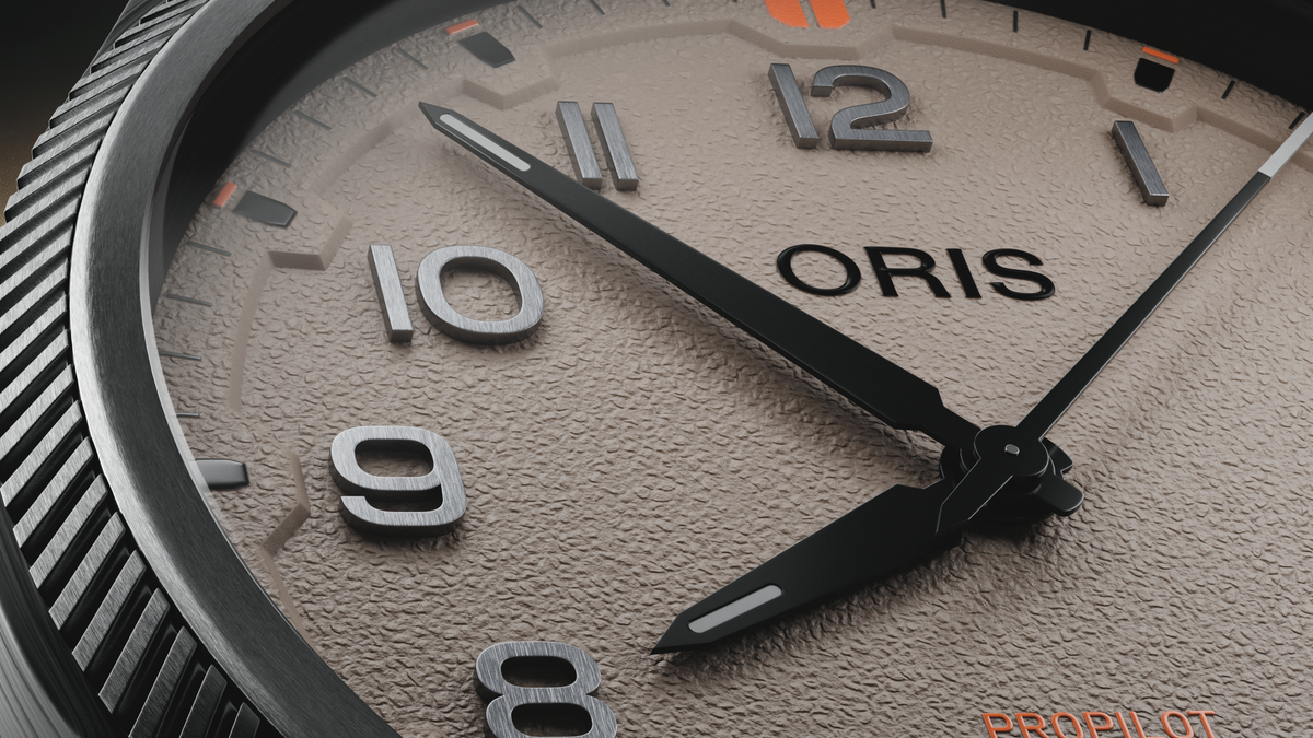 Oris ProPilot Desert Edition Automatic REF#73378028766-0742030GLC (Brown Dial / 41mm)