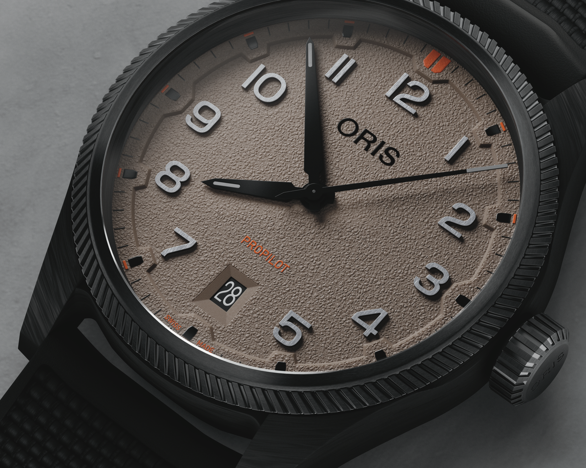 Oris ProPilot Desert Edition Automatic REF#73378028766-0742030GLC (Brown Dial / 41mm)