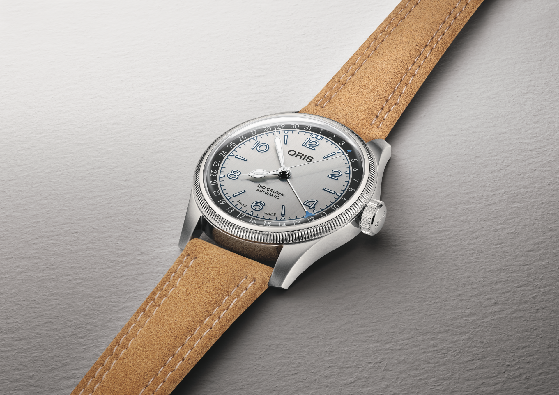 Oris Big Crown Lou Gehrig Limited Edition Automatic REF#75477854091-Set (Silver Dial / 40mm)