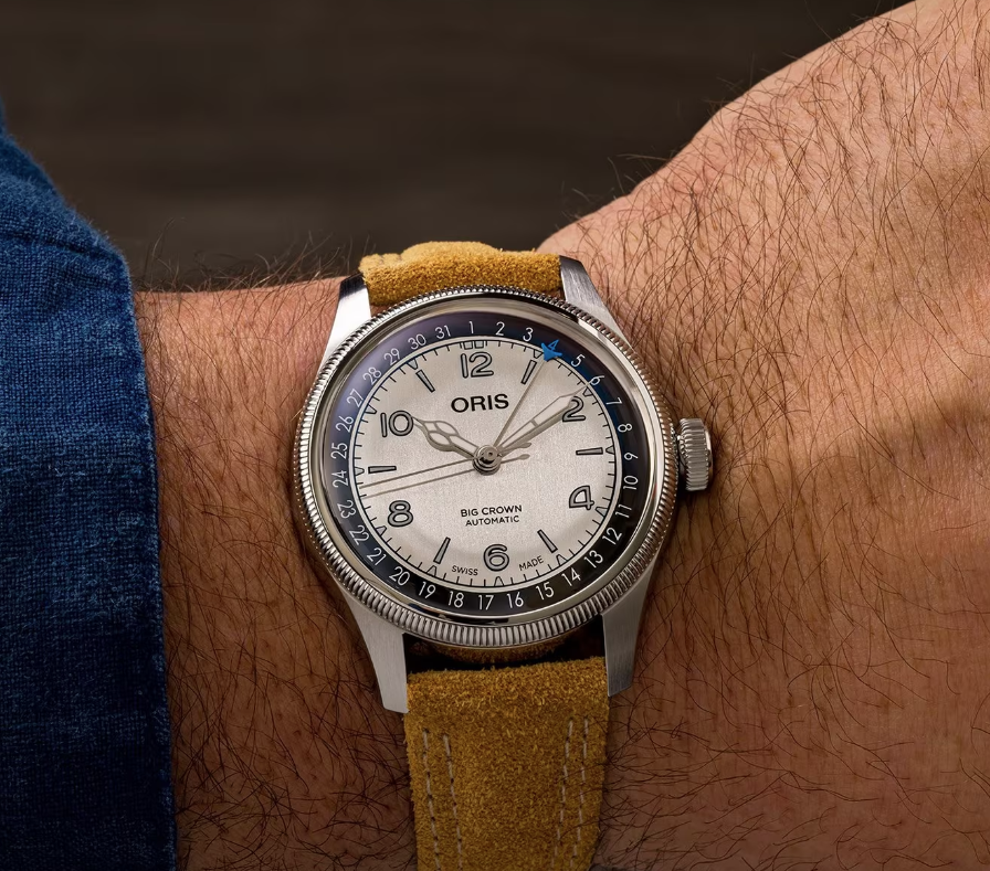 Oris Big Crown Lou Gehrig Limited Edition Automatic REF#75477854091-Set (Silver Dial / 40mm)