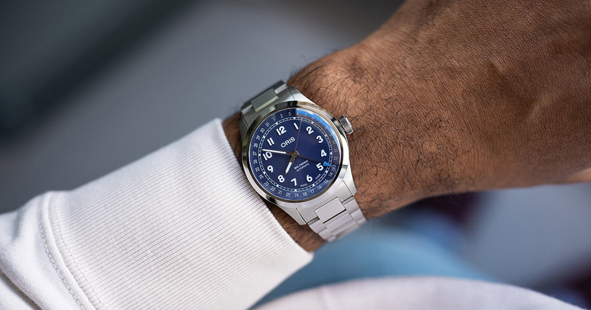 Oris Big Crown Pointer Date Automatic REF#75477984068-0782006 (Purple Dial / 40mm)