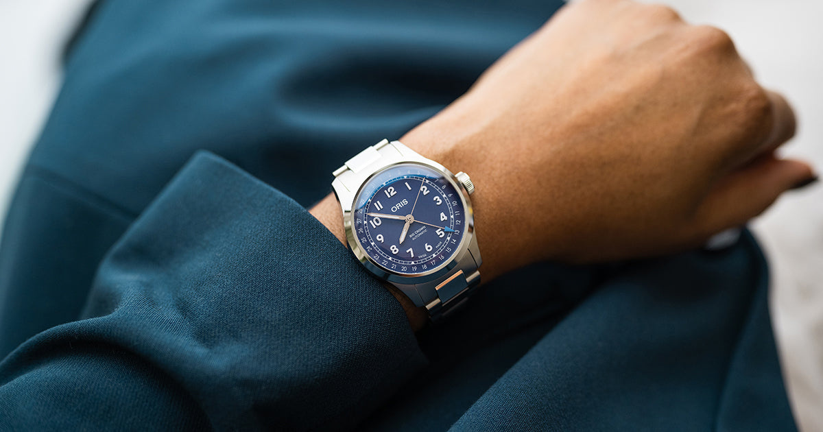 Oris Big Crown Pointer Date Automatic REF#75477984068-0782006 (Purple Dial / 40mm)