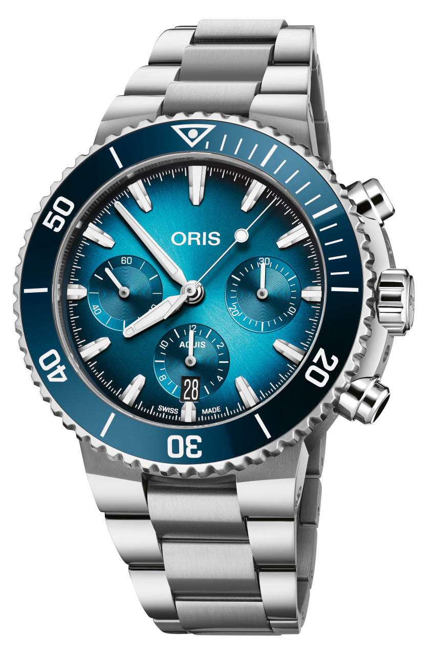 Oris Aquis Chronograph Automatic (Blue Dial / 43.5mm)