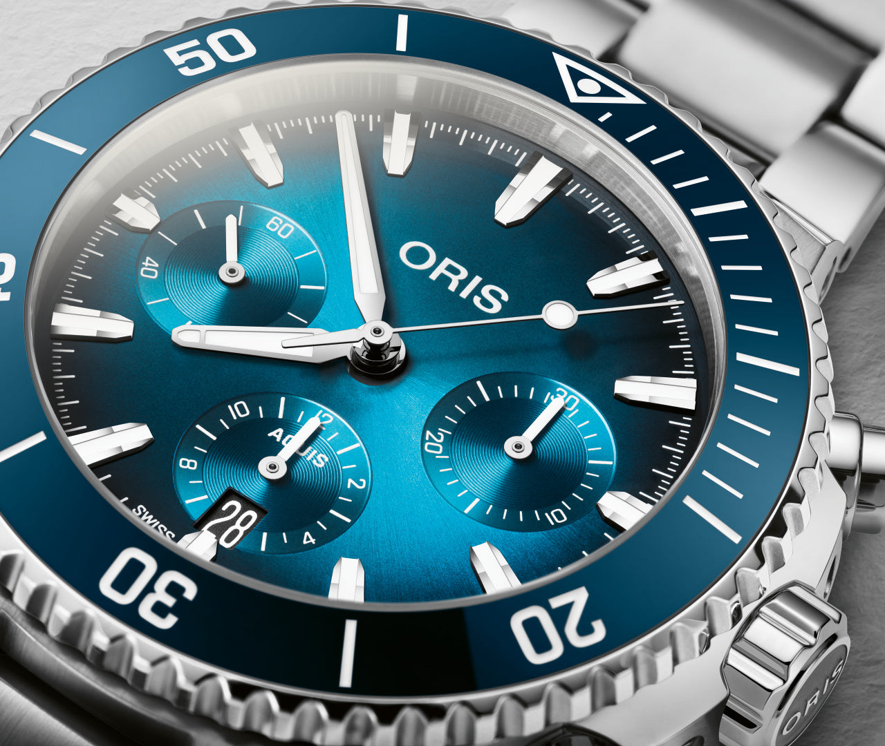 Oris Aquis Chronograph Automatic (Blue Dial / 43.5mm)