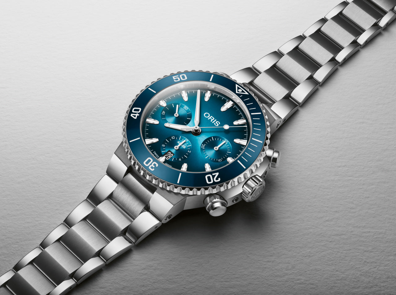 Oris Aquis Chronograph Automatic (Blue Dial / 43.5mm)