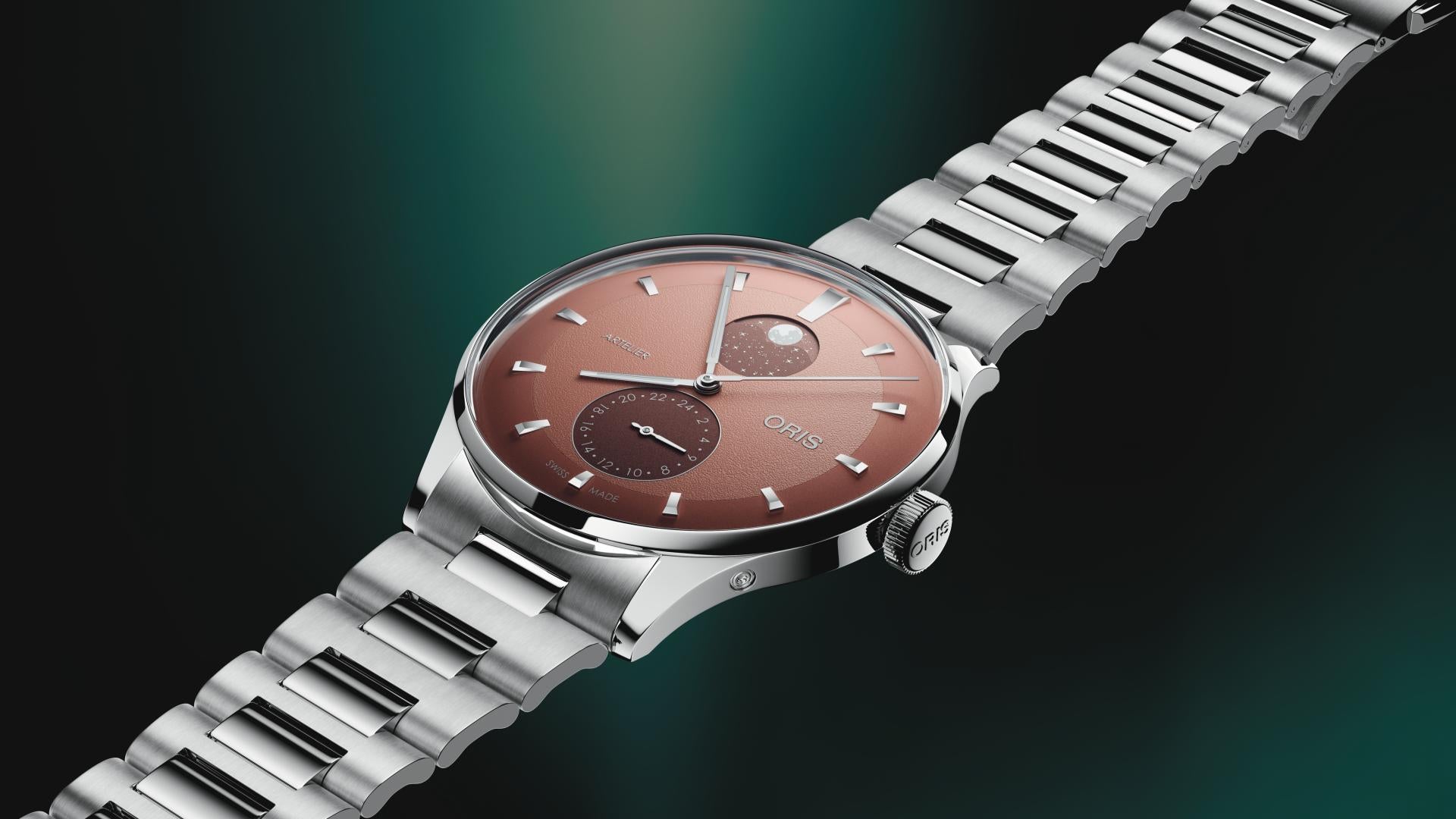 Oris Artelier Complication REF#782 7811 4056 (Brown Dial / 39.5mm)