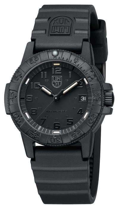 Leatherback SEA Turtle, 39MM - Black Dial (Black-Out)