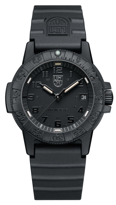 Leatherback SEA Turtle, 39MM - Black Dial (Black-Out)