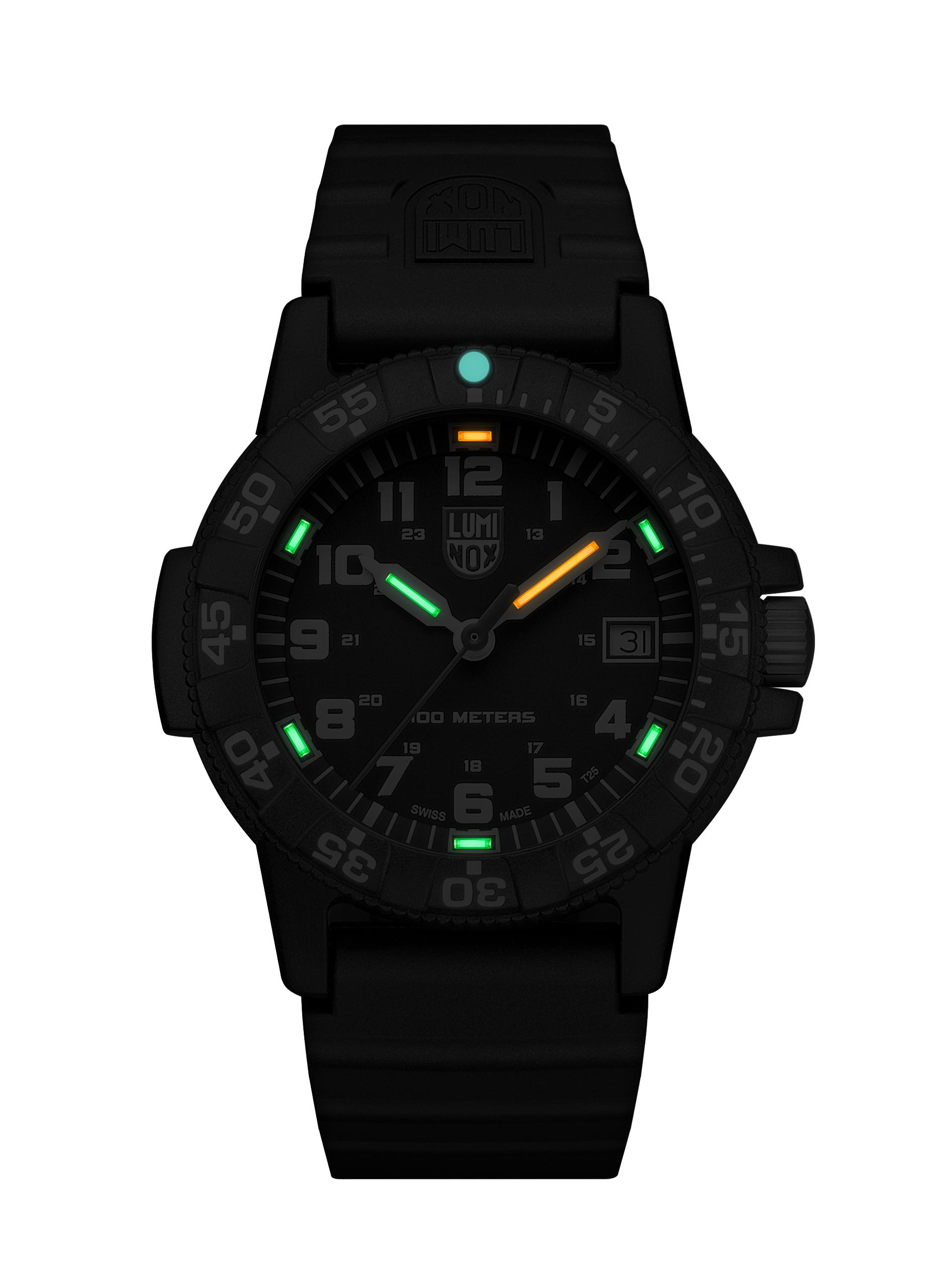 Leatherback SEA Turtle, 39MM - Black Dial