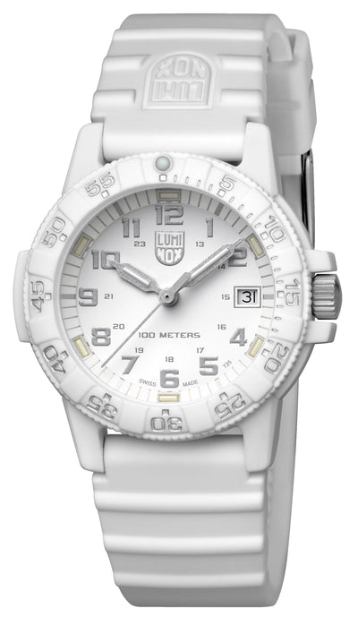 Leatherback SEA Turtle, 39MM - White Dial