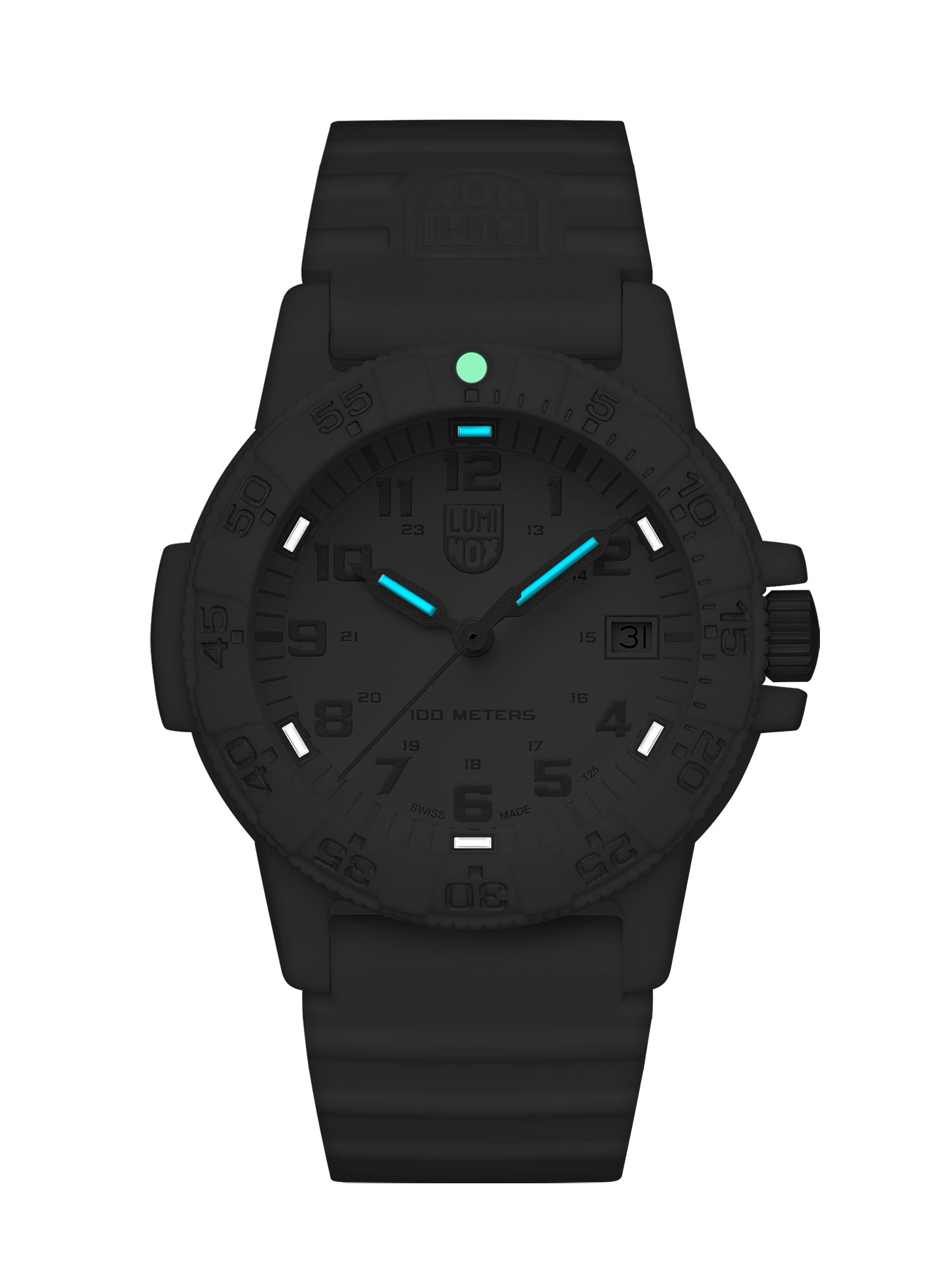 Leatherback SEA Turtle, 39MM - White Dial