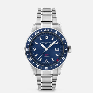 Montblanc 1858 GMT Automatic Date (Blue Dial / 42mm)
