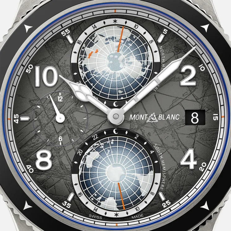 Montblanc 1858 Geosphere 0 Oxygen The 8000 Limited Edition (Grey Dial / 42mm)