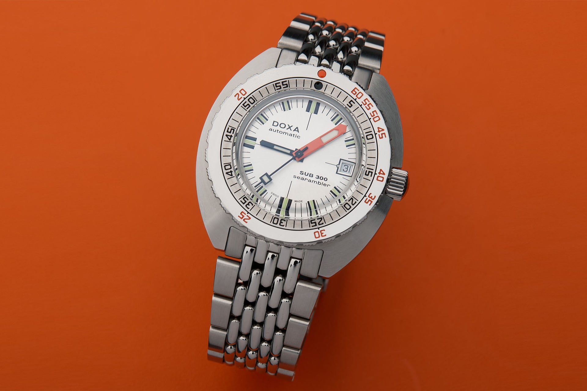 Doxa SUB 300 Searambler Automatic (Silver Dial / 42.5mm)