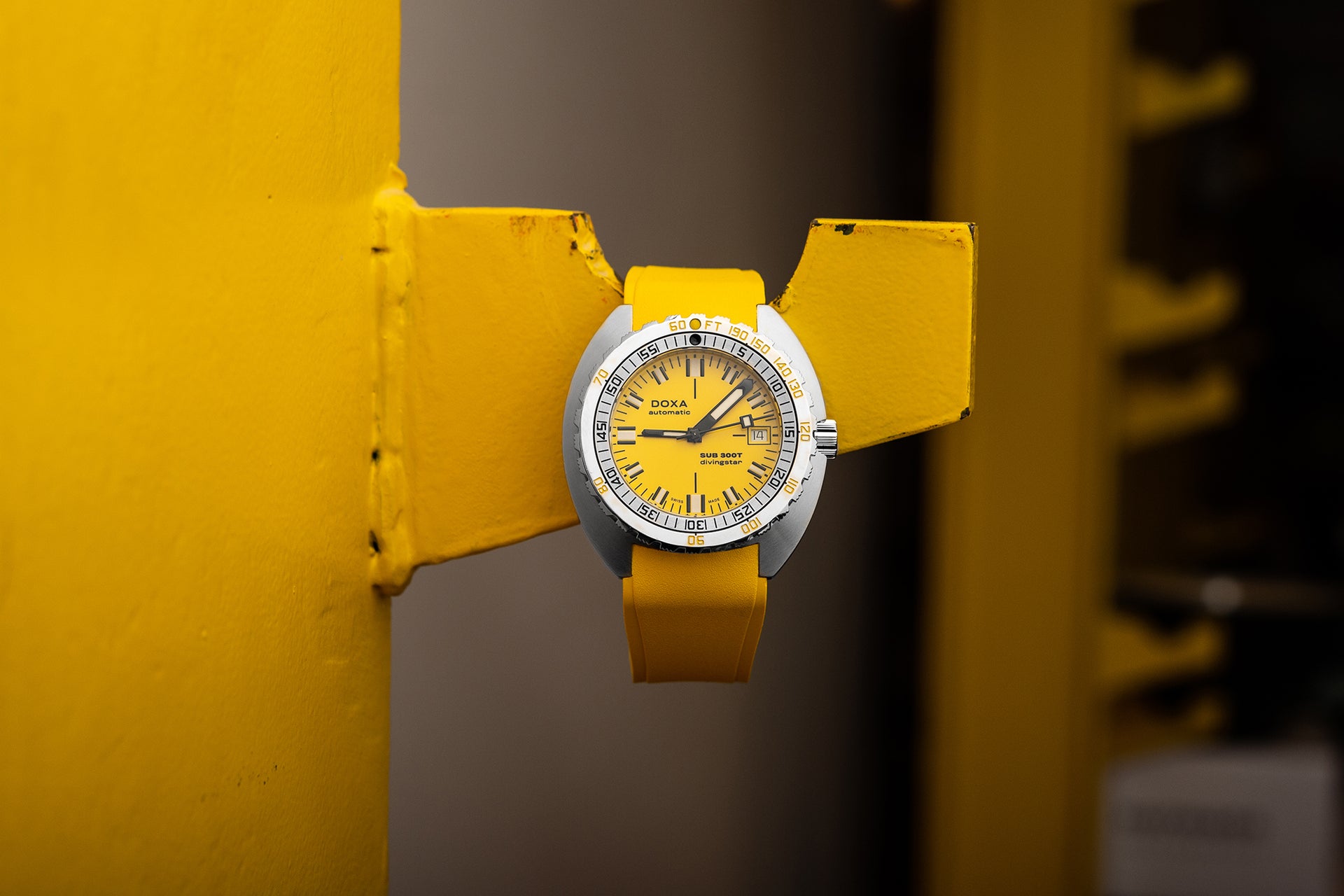 Doxa SUB 300T Divingstar Automatic (Yellow Dial / 42.5mm)