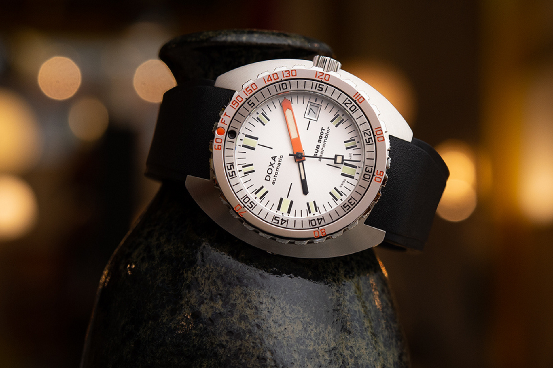 Doxa SUB 300T Searambler Automatic (Silver Dial / 42.5mm)