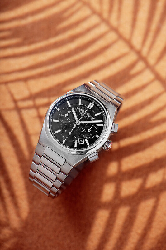 Frederique Constant Highlife Chronographe Automatique (Cadran noir / 41mm)