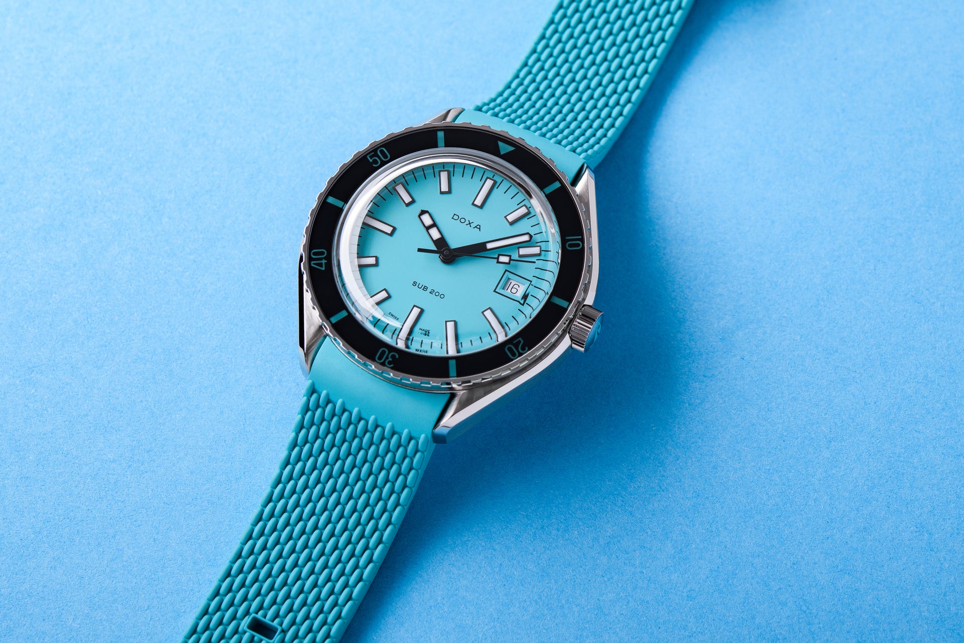 Doxa SUB 200 Aquamarine Automatic (Aquamarine Dial / 42mm)