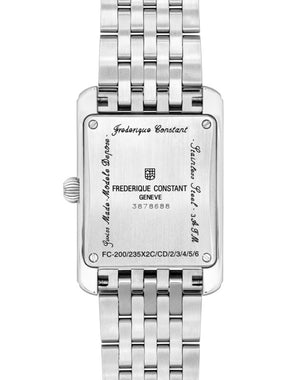 Frederique Constant Classics Carrée Quartz (Silver Dial / 36mm x 25mm)