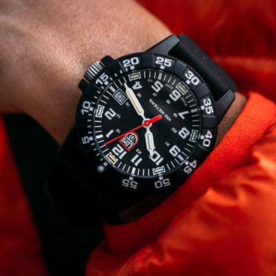 Leatherback SEA Turtle Giant, 44MM - Black Dial (White Markers)
