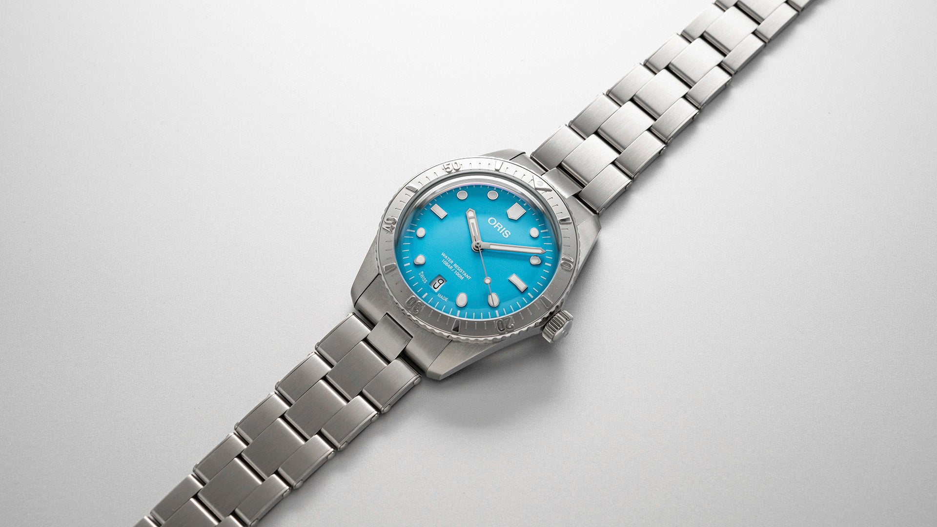 Oris Divers Sixty-Five Cotton Candy Automatic (Blue Dial / 38mm)