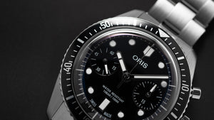 Oris Divers Sixty-Five Automatic Chronograph (Black Dial / 40mm)