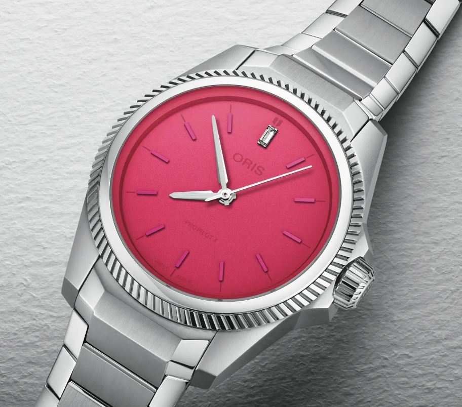 Oris ProPilot X Miss Piggy Edition REF#53177964158-0781705LC (Pink Dial / 34mm)