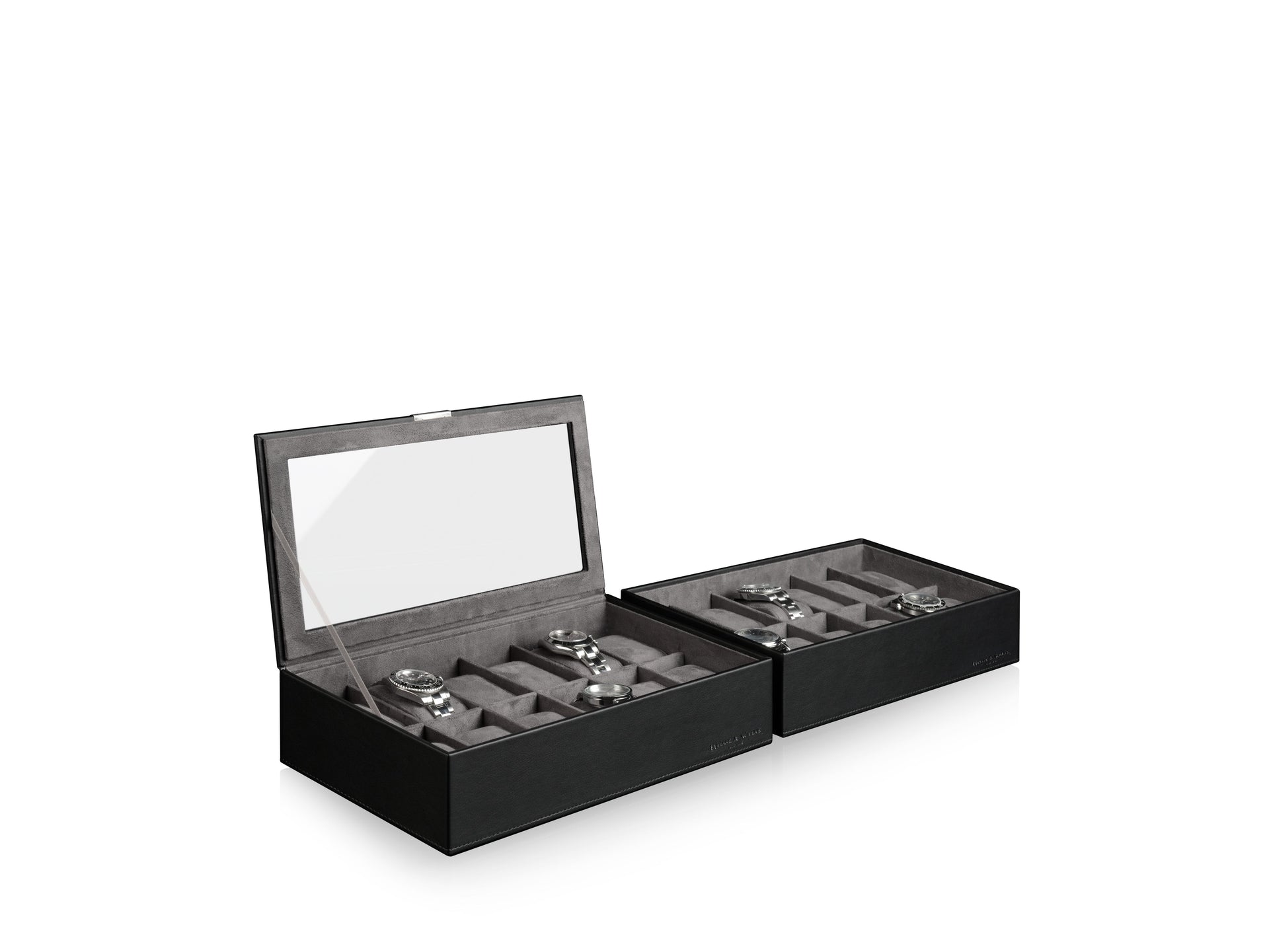 Heisse & Söhne Watch Box XL Black 12 - Bottom Part