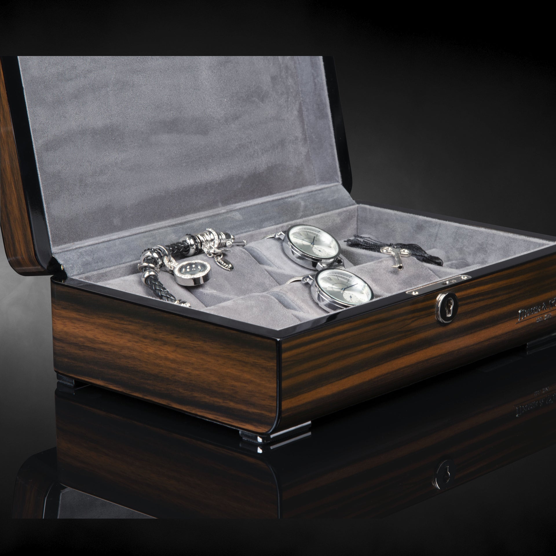 Heisse & Söhne Phoenix 6+ Watches Wood Case