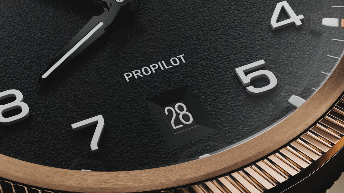 Oris ProPilot Bronze Automatic REF#73378053164-0762022BRLC (Black Dial / 41mm)
